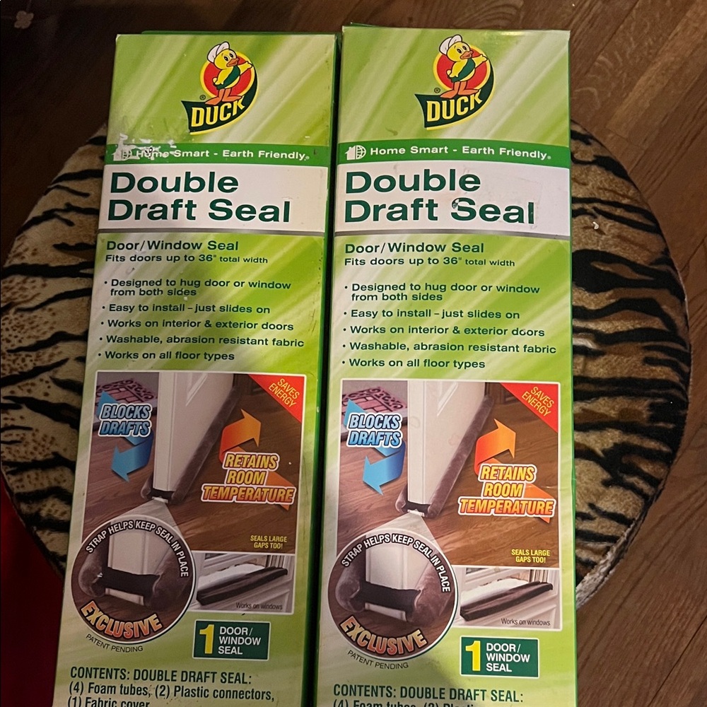 Duck Double Draft Seal - Green